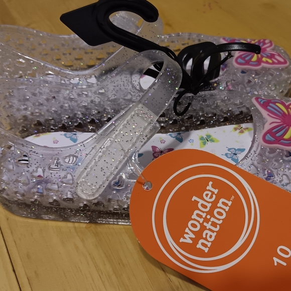 Toddler Butterfly 🦋 Jelly Shoes size 10 - Picture 4 of 5